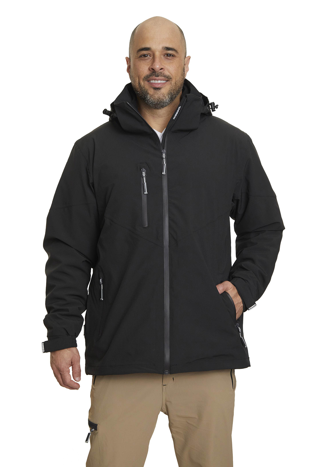 Parka Darwin 3en1 Negra Hombre - Rossignol Chile