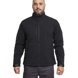 Chaqueta Softshell<br>Pascal Negro