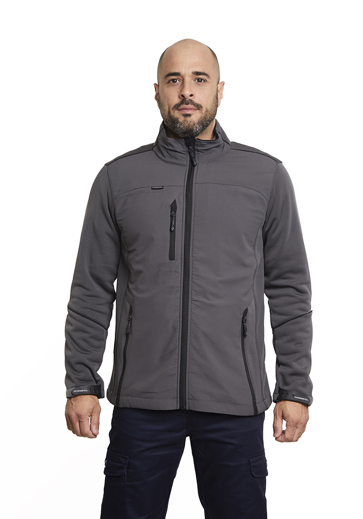 Chaqueta Softshell<br>Híbrida Gris - Imagen 2