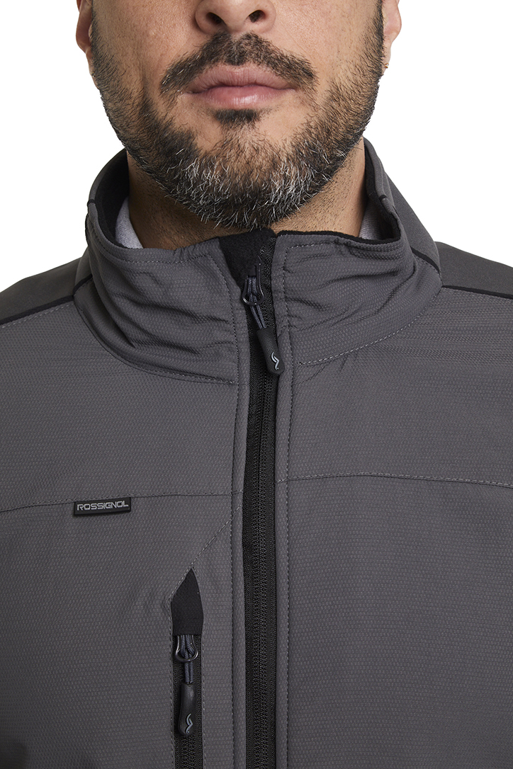 Chaqueta Softshell<br>Híbrida Gris - Imagen 3