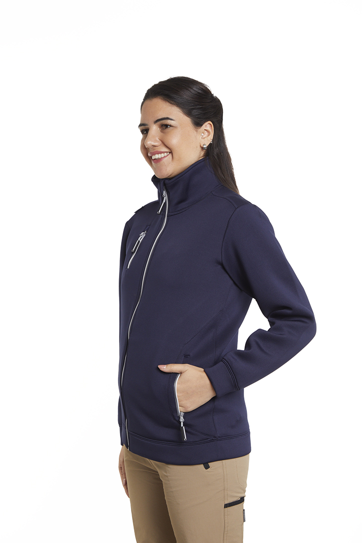 Polerón Técnico <br>Andrés Azul Mujer - Imagen 3