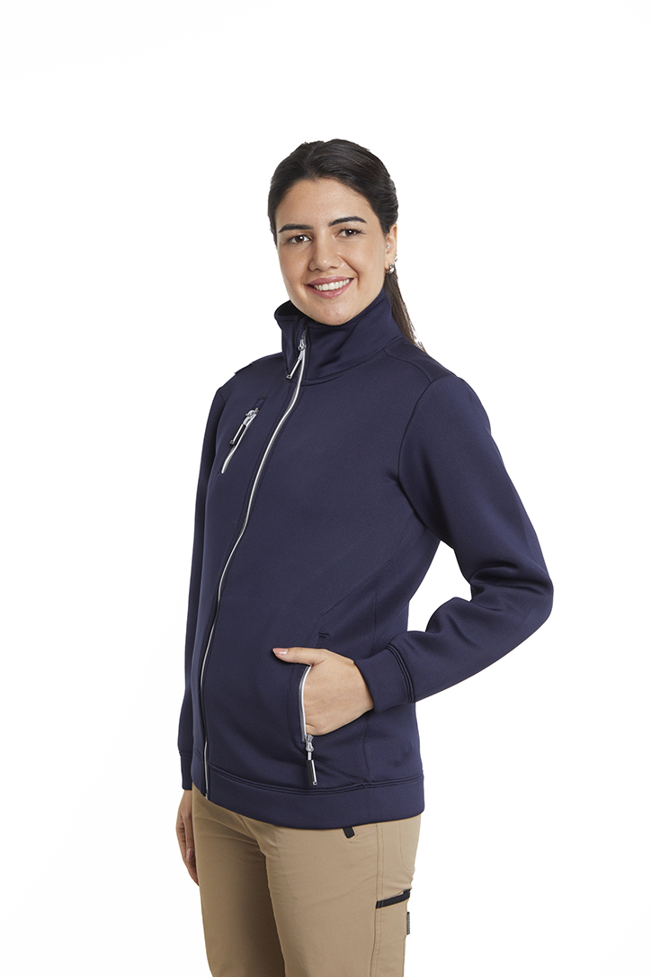 Polerón Técnico <br>Andrés Azul Mujer - Imagen 4