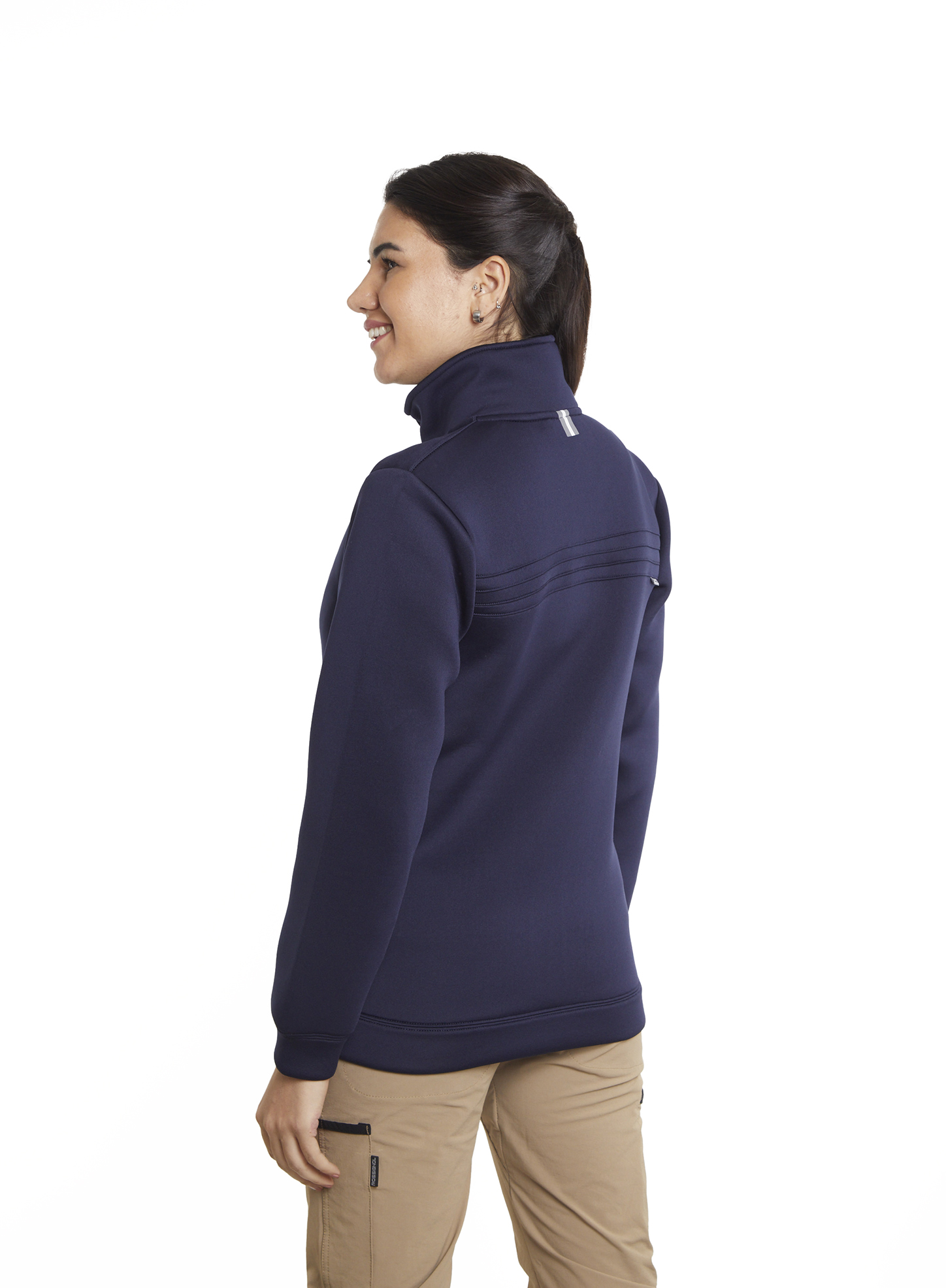 Polerón Técnico <br>Andrés Azul Mujer - Imagen 6