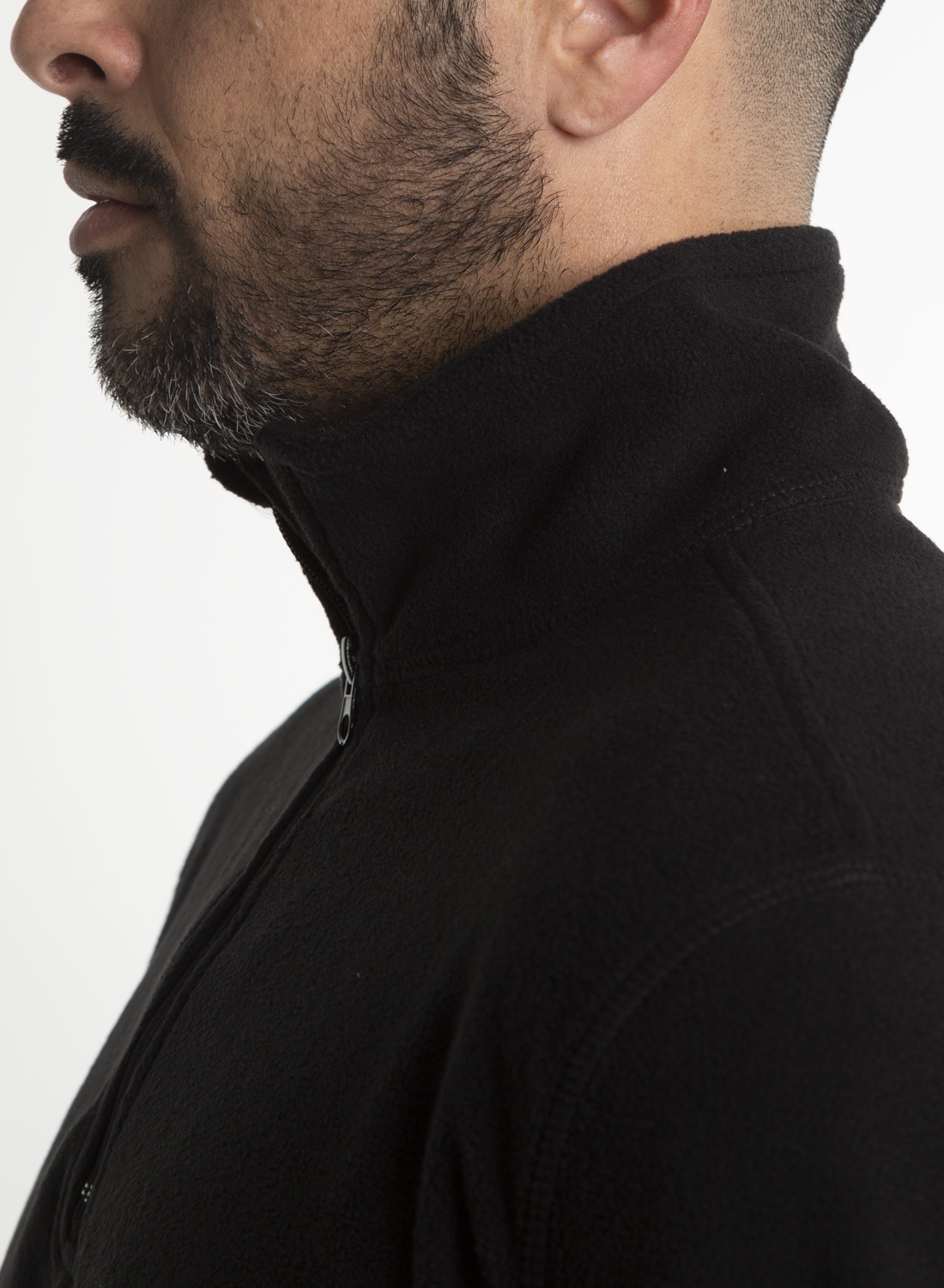 Polar Medio Cierre<br>Clasic Negro - Imagen 6