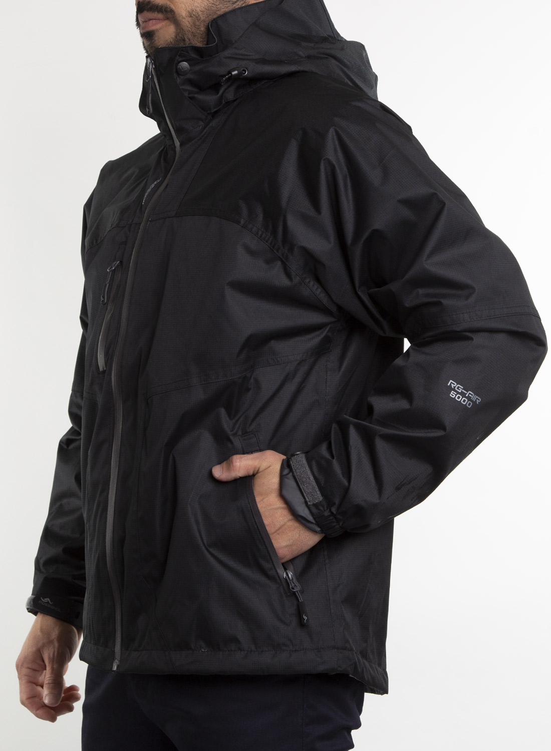Cortaviento Técnico<br>Calvin Negro - Imagen 3