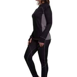 Primera Capa<br>Polcool Unisex Negro Mujer