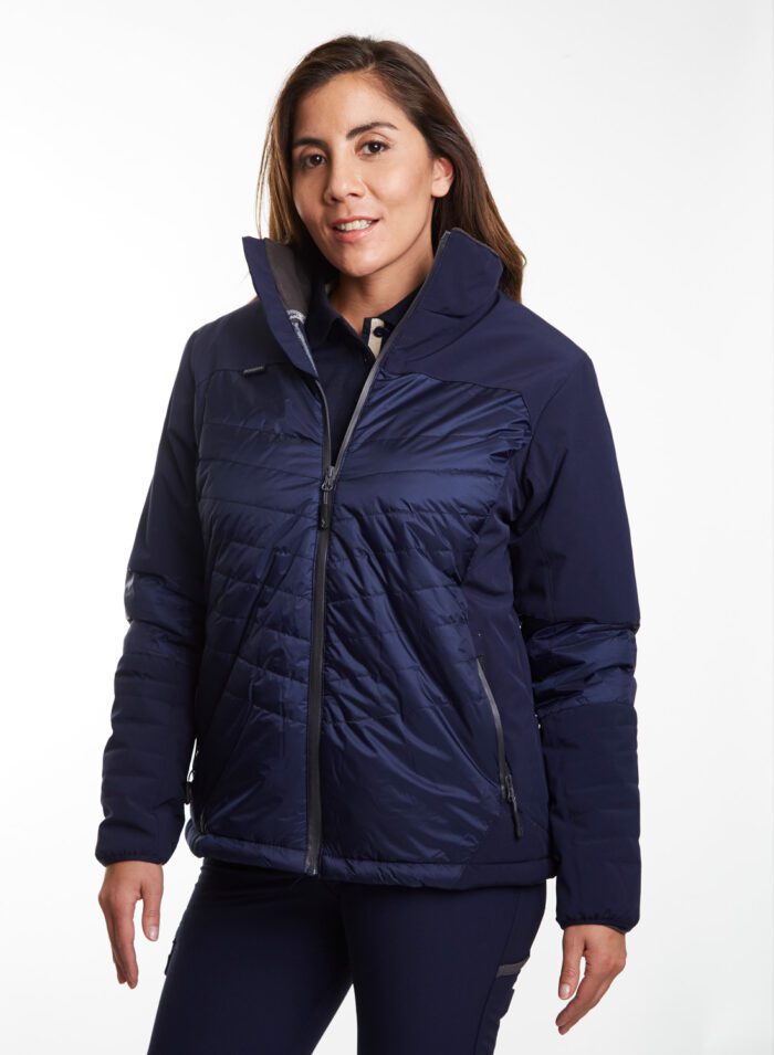 Parka Acolchada Isabel<br>Mujer Azul