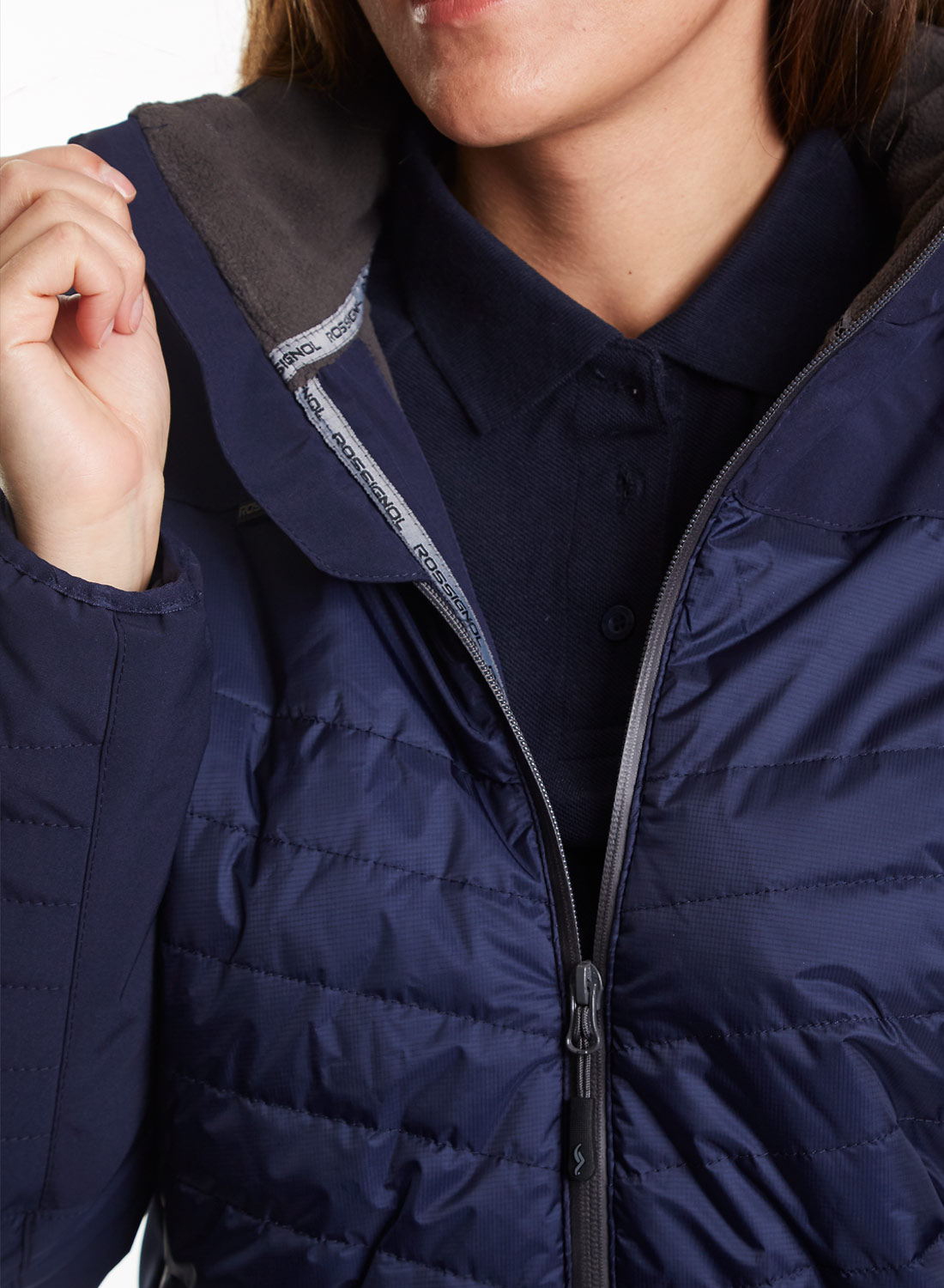 Parka Acolchada Isabel<br>Mujer Azul - Imagen 7