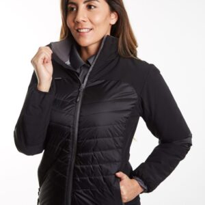 Parka Acolchada Isabel<br>Mujer Negra