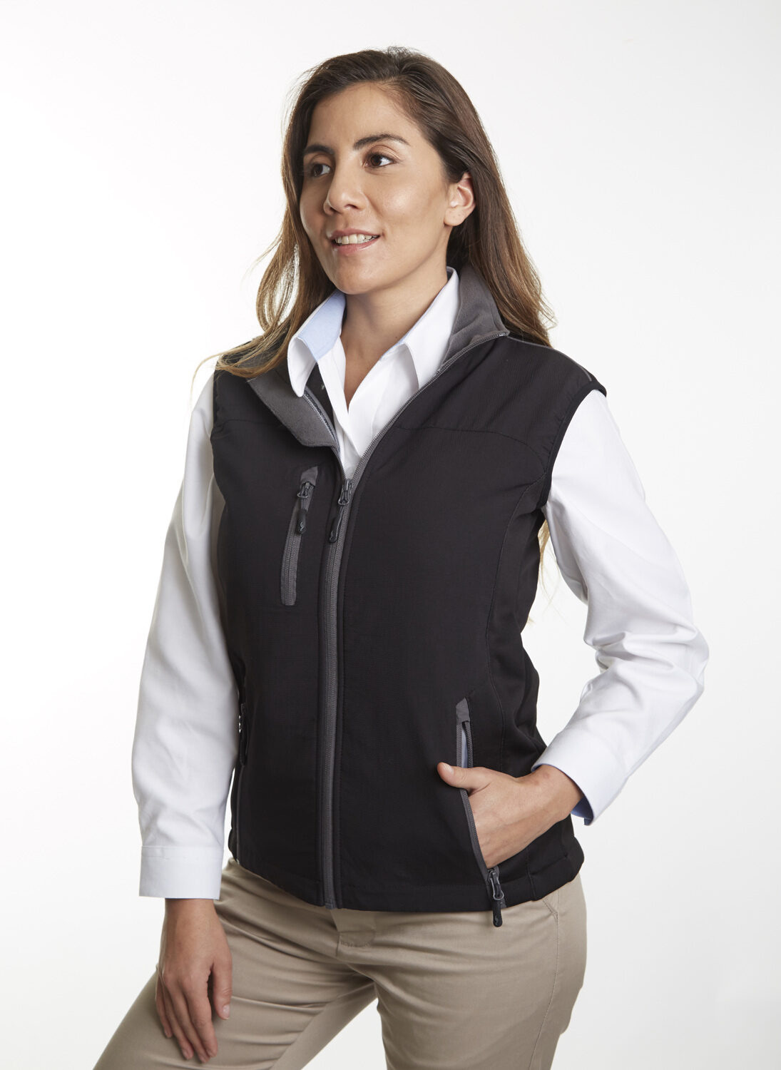 Chaqueta Softshell<br>Vest Negro - Imagen 2