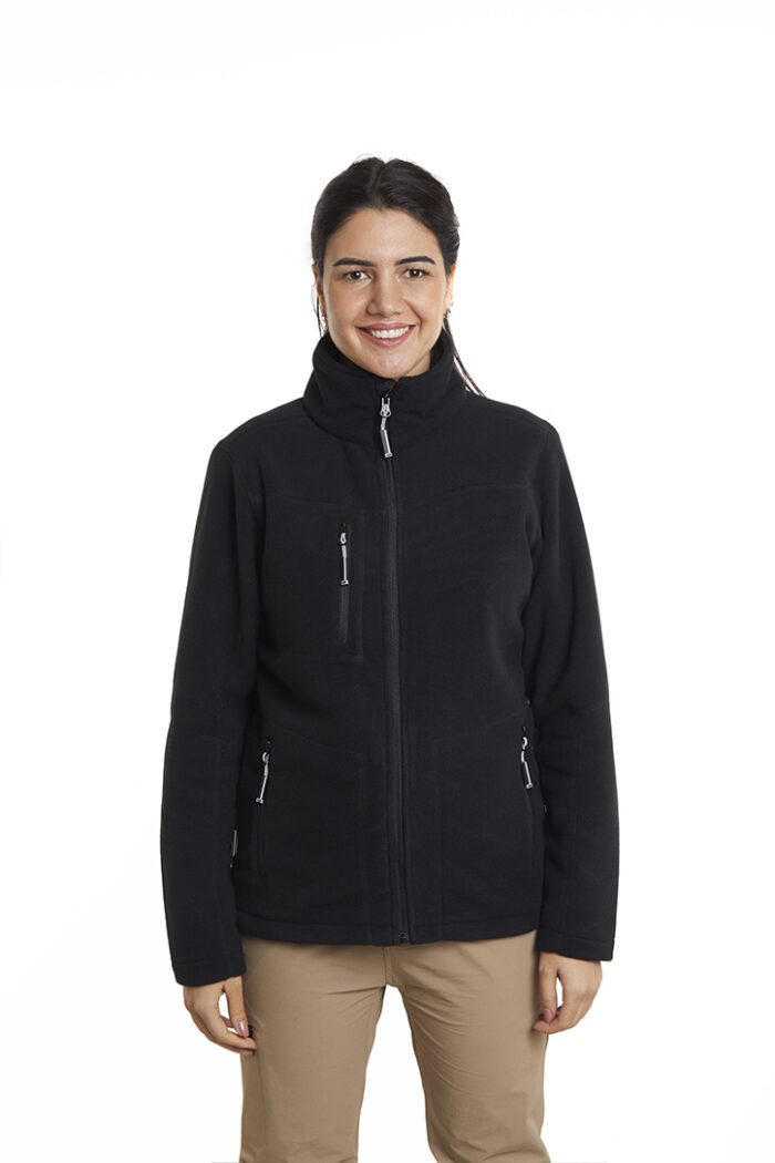 Polar Básico<br>Enzo Negro Mujer