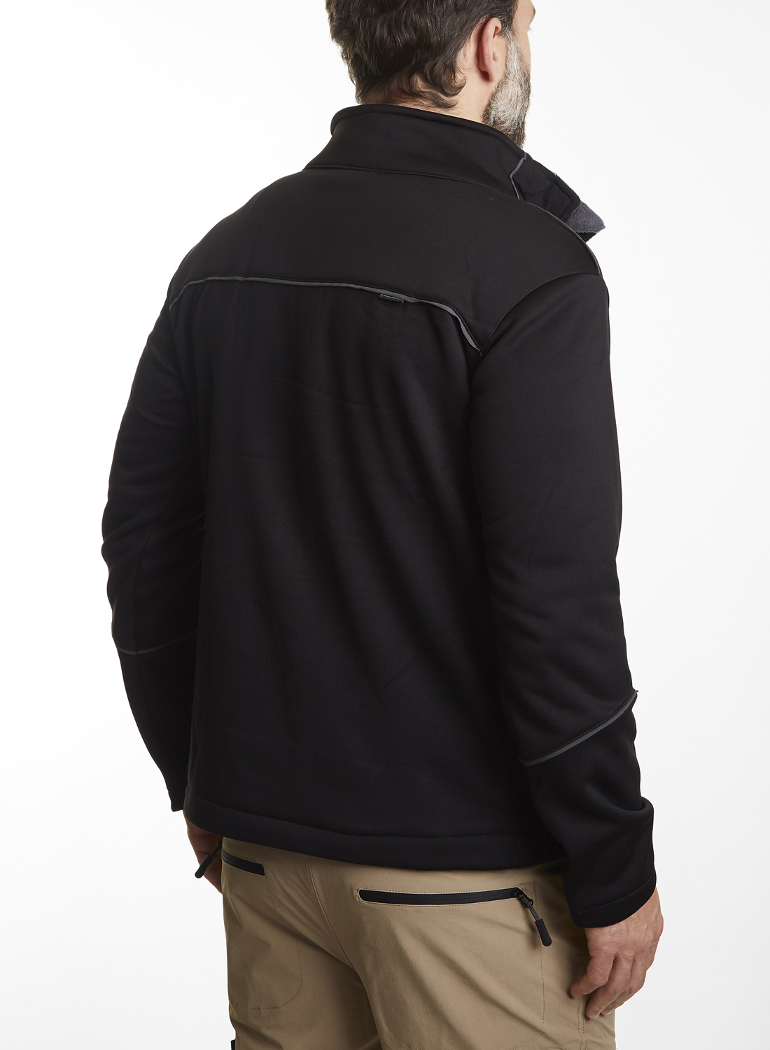 CHAQUETA SOFT SHELL NEGRO TALLA M VELILLA 206005