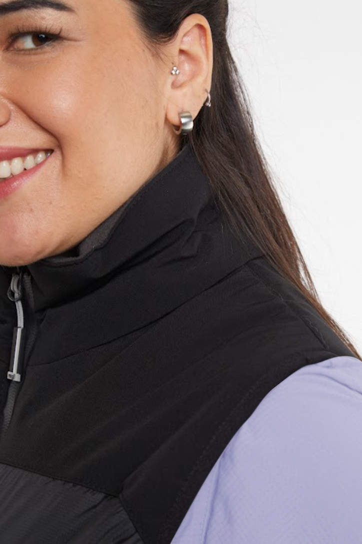 Parka sin Mangas<br>Isa Negro Mujer - Imagen 6