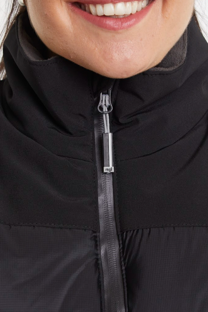 Parka sin Mangas<br>Isa Negro Mujer - Imagen 7
