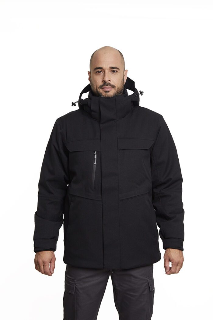 Parka con Chiporro<br>Wilder Negro