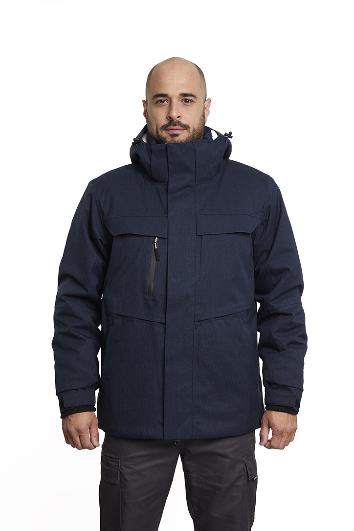 Parka con Chiporro<br>Wilder Azul - Imagen 2