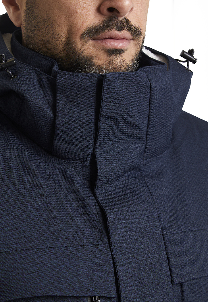 Parka con Chiporro<br>Wilder Azul - Imagen 3