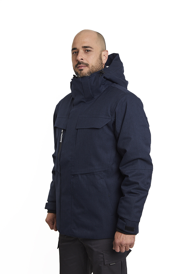 Parka con Chiporro<br>Wilder Azul - Imagen 4