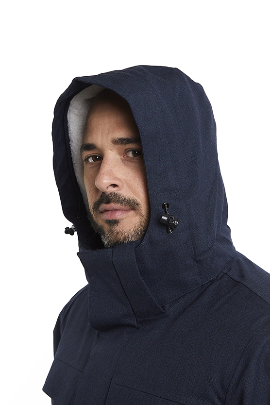 Parka con Chiporro<br>Wilder Azul - Imagen 9