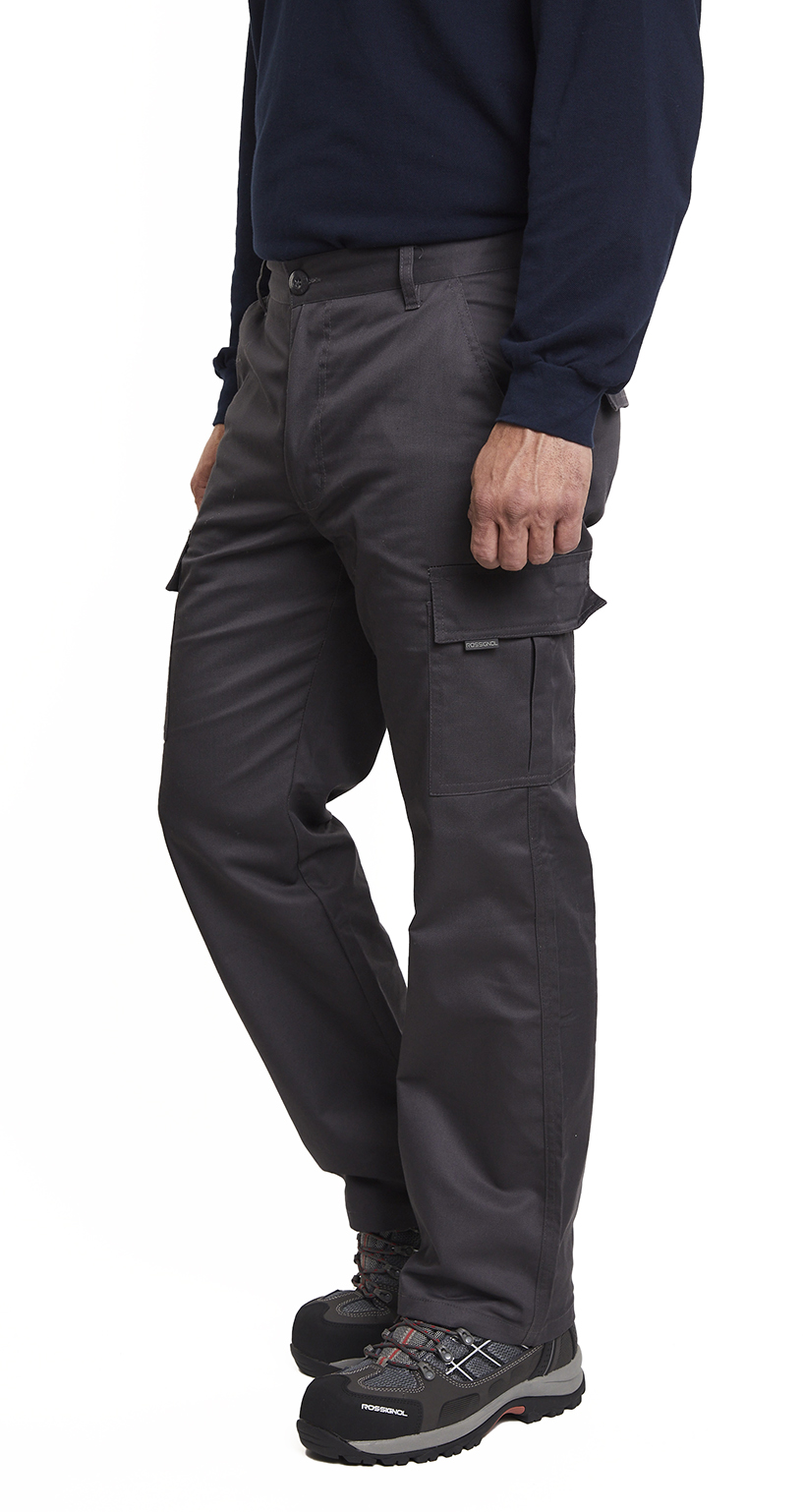 Pantalón Unisex<br> Cargo Gris - Imagen 6