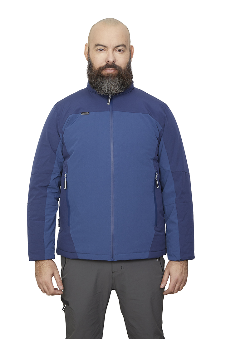 Parka Insulada<br> Glover Azul - Imagen 2
