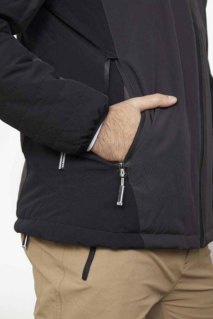 Parka Insulada<br> Glover Negro - Imagen 6