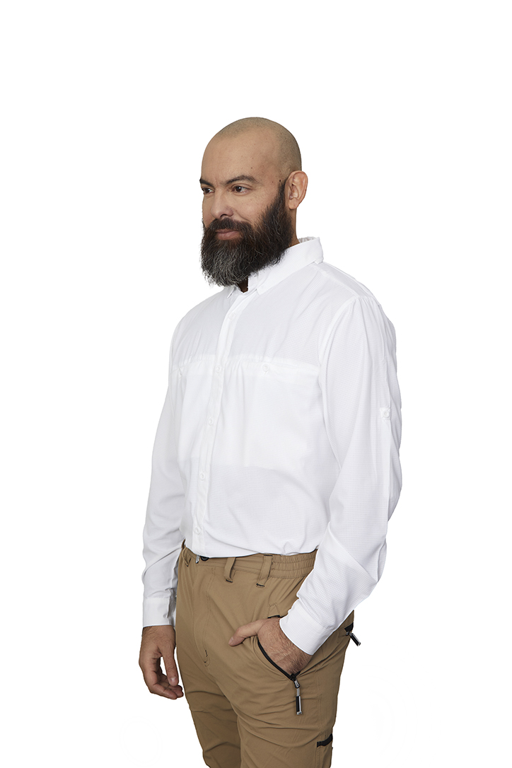 Camisa Uv<br> Aurora Blanco - Imagen 2