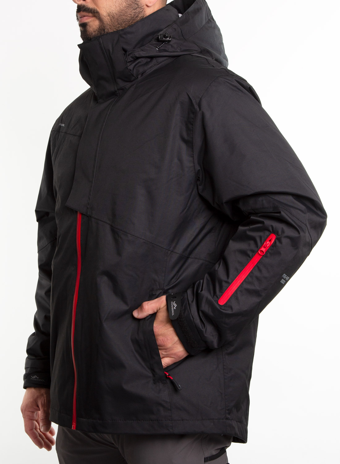 Parka 3 en 1<br>Andrew Negro - Imagen 2