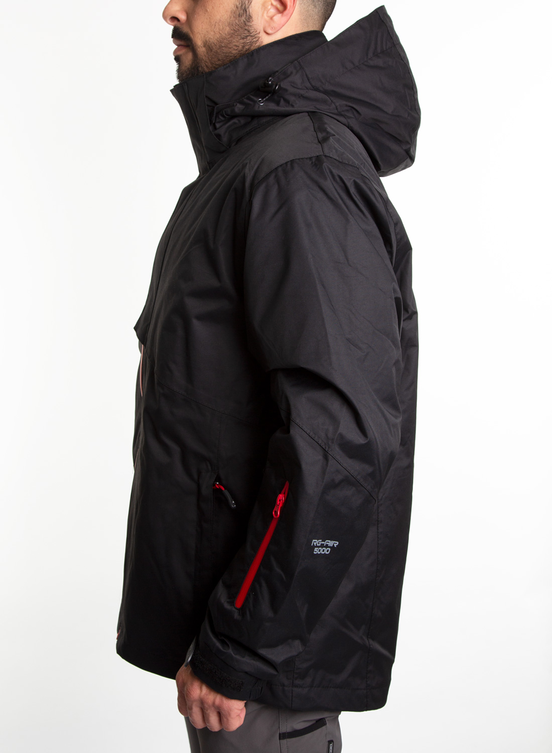 Parka 3 en 1 Andrew Negro