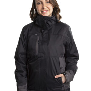 PARKA GEORGE NEGRA MUJER