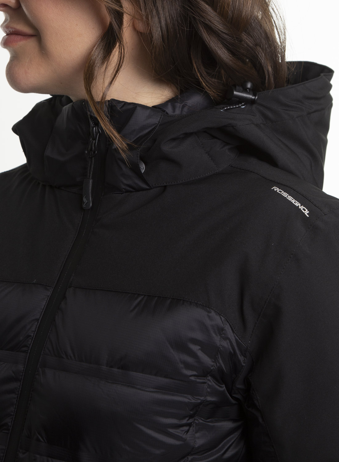 Parka Pluma<br> Arnold Negro Mujer - Imagen 6