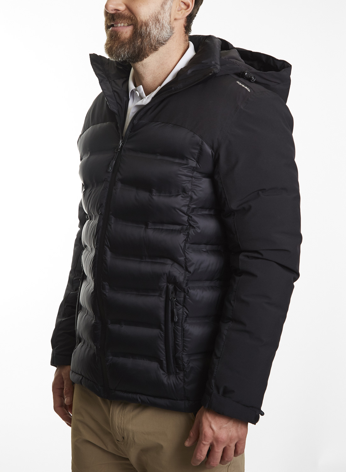 Parka Pluma<br> Arnold Negro - Imagen 2
