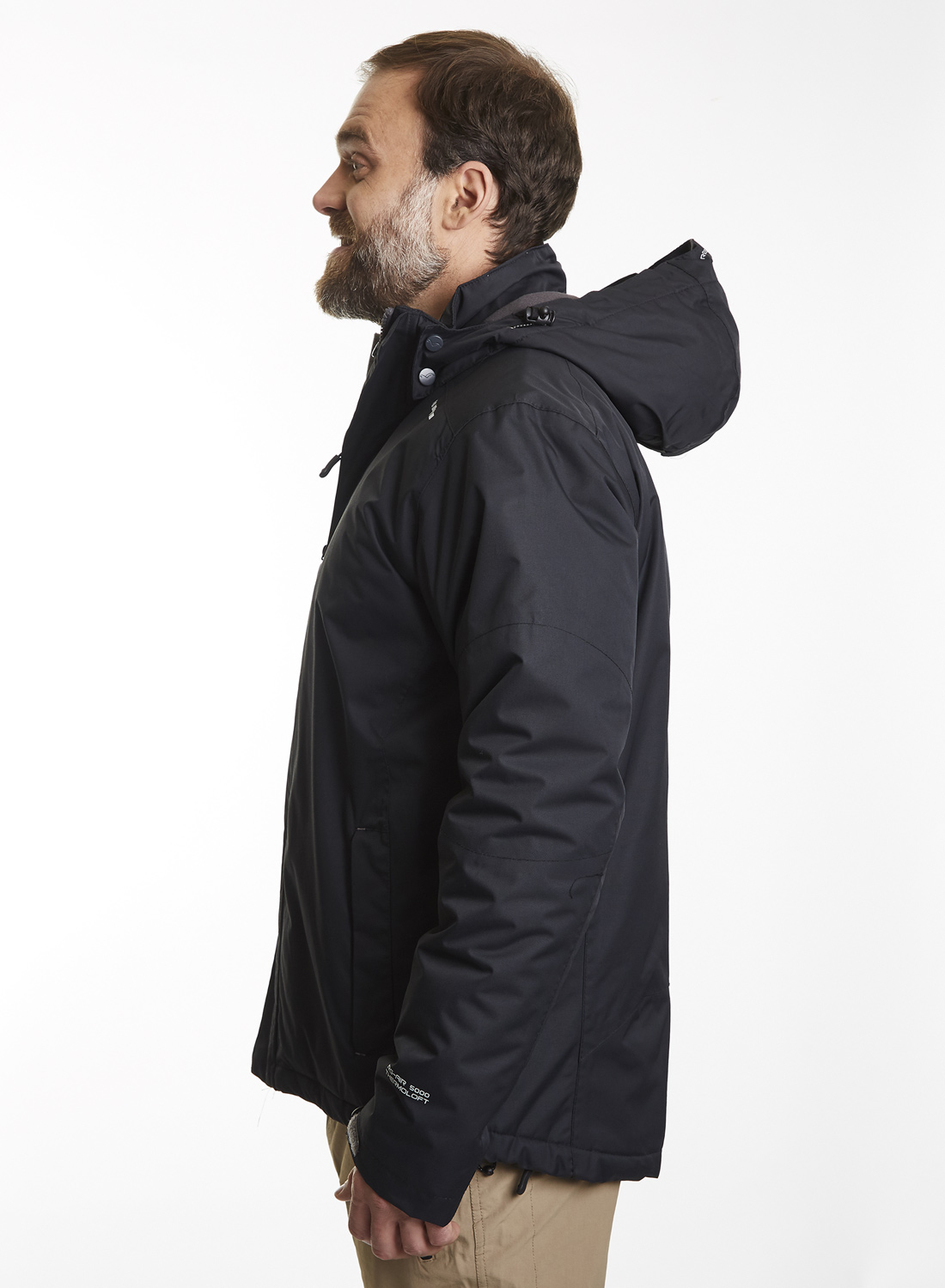 Parka Impermeable<br>Jansen Negro - Imagen 3