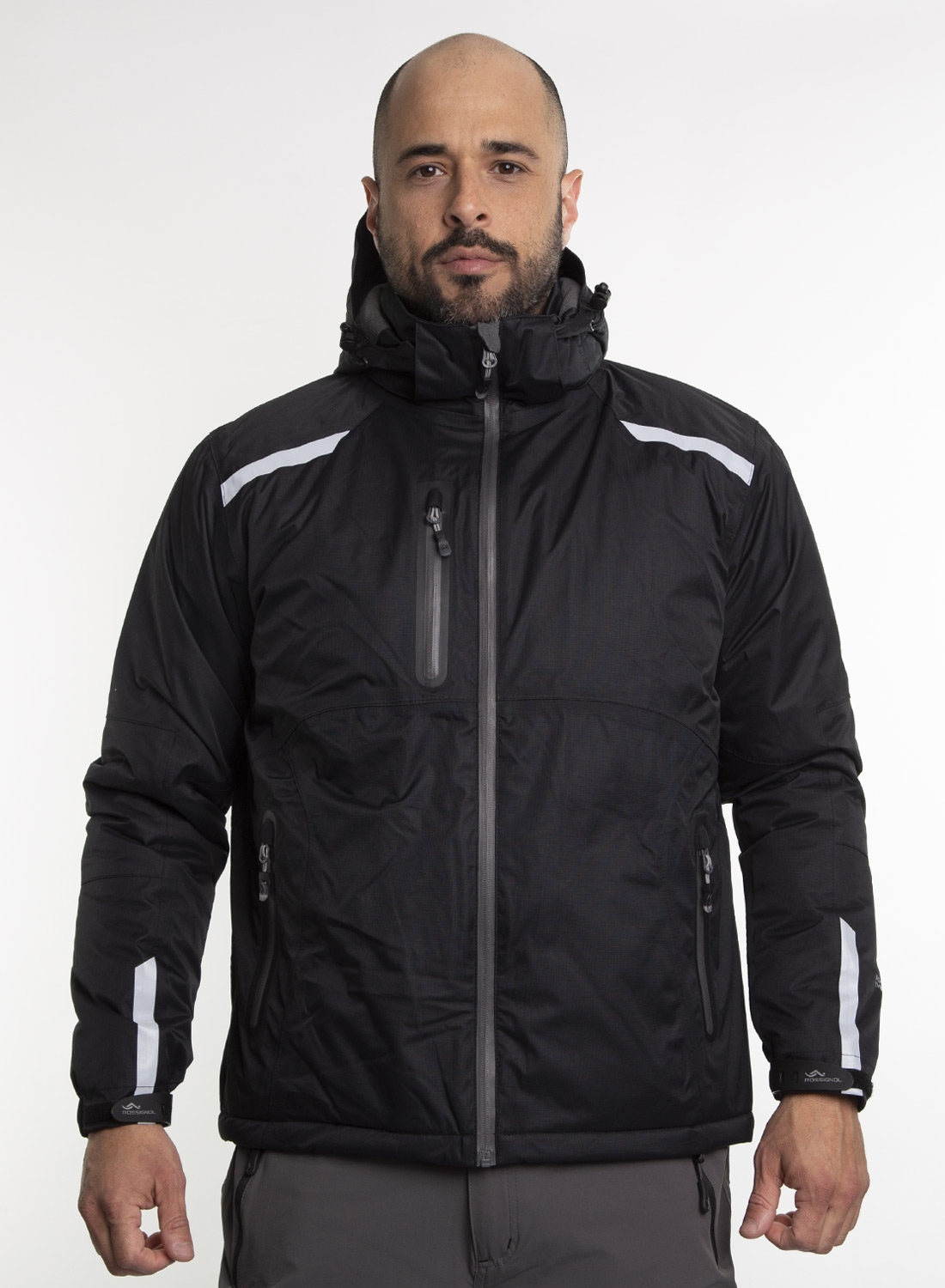 Parka Térmica<br> Louis Negra - Imagen 2