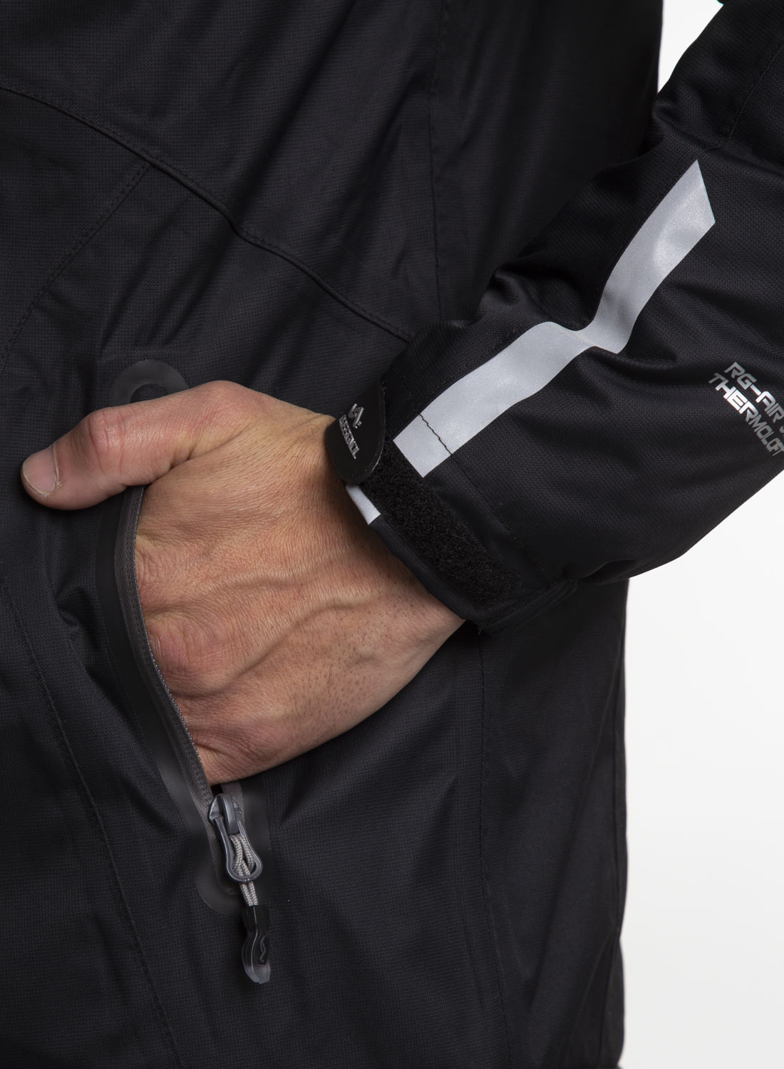 Parka Térmica<br> Louis Negra - Imagen 4