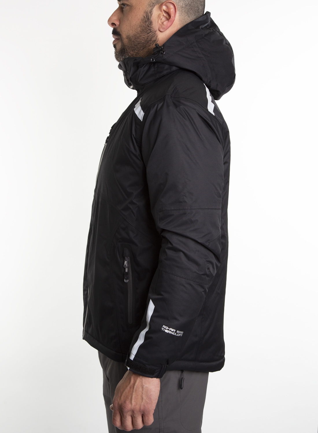 Parka Térmica<br> Louis Negra - Imagen 8