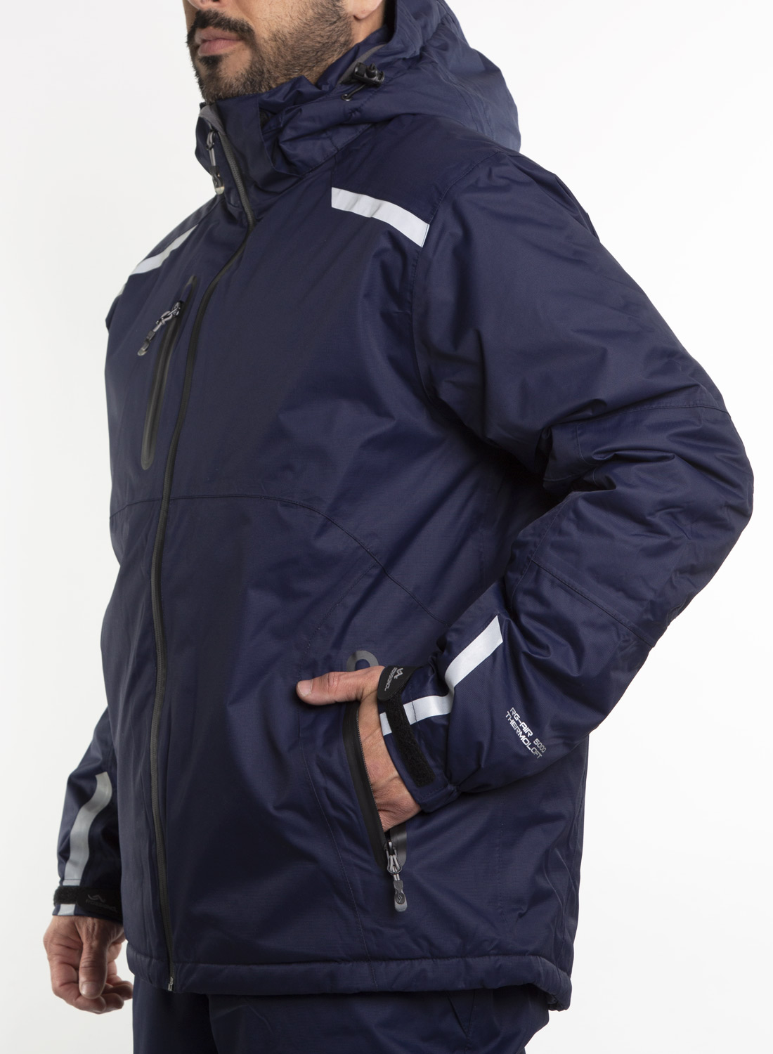 Parka Térmica<br> Louis Azul - Imagen 3
