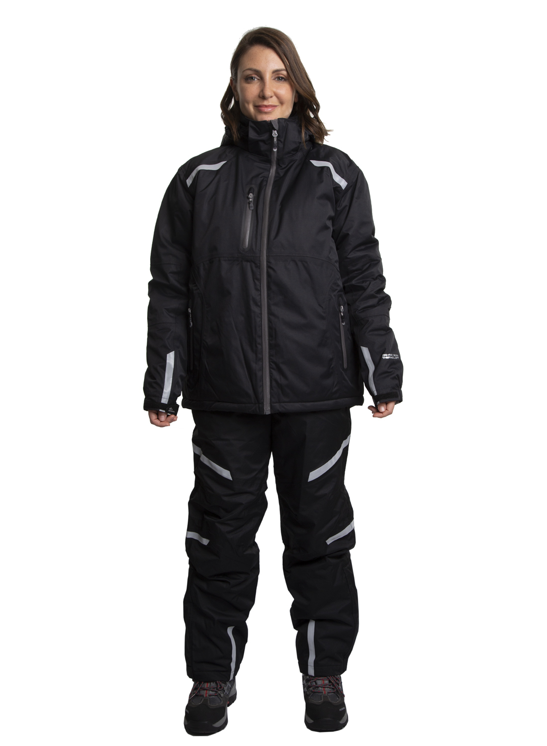 Parka Térmica<br> Louis Negra - Imagen 2
