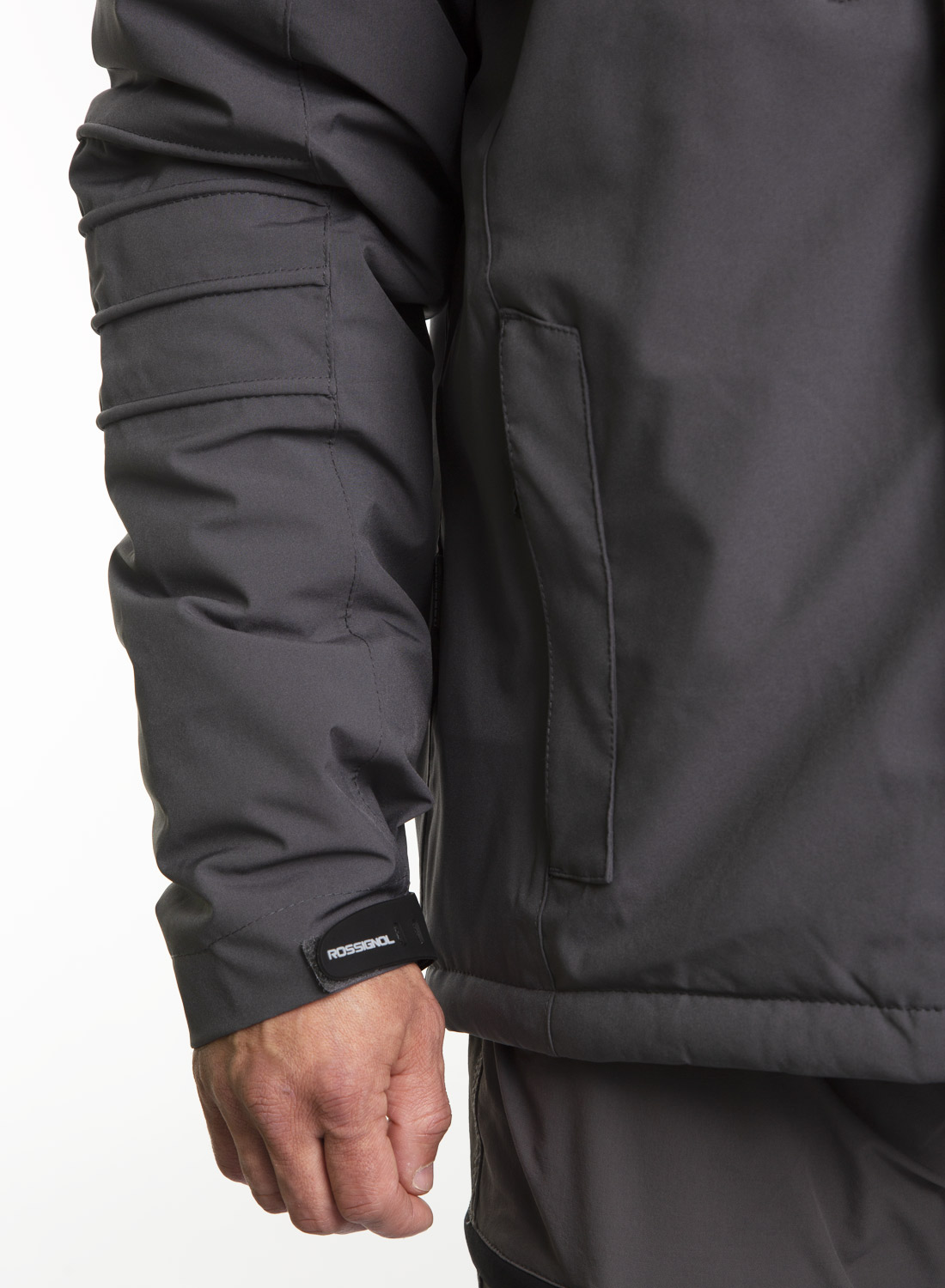 Parka Spandex<br> Moto Gris - Imagen 4