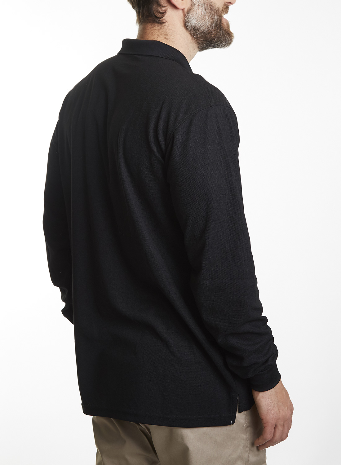 Polera Dryfit<br> Philip Negro - Imagen 4