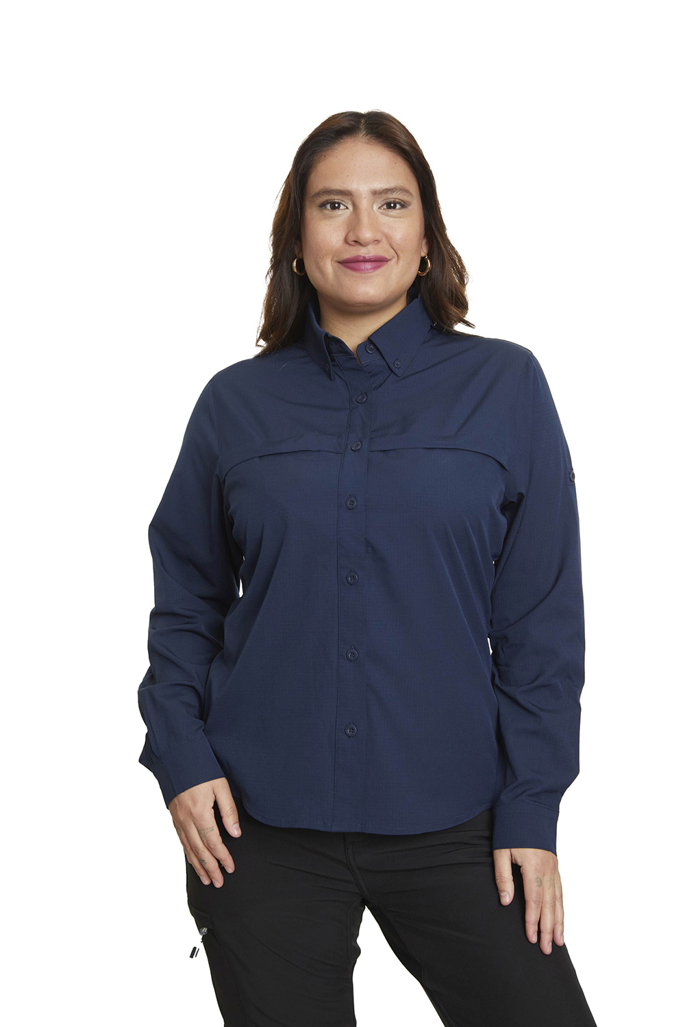 Camisa Krista <br> Azul Mujer - Imagen 4