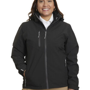 parka darwin negra mujer