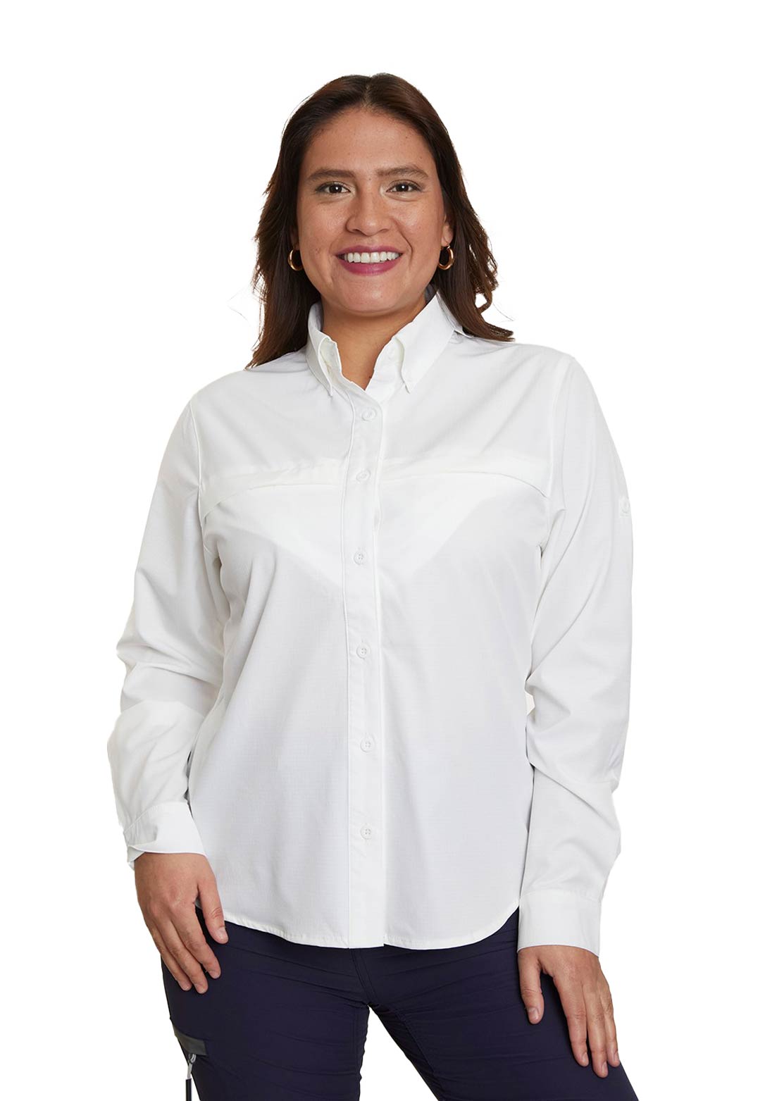 Camisa Krista <br> Blanca Mujer