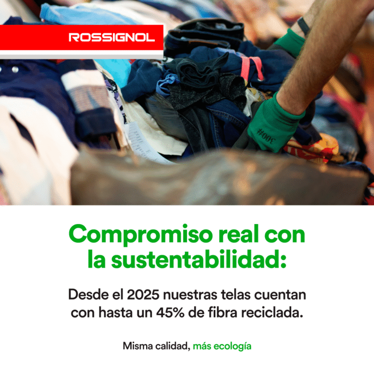 Rossignol apuesta por la sostenibilidad con telas recicladas