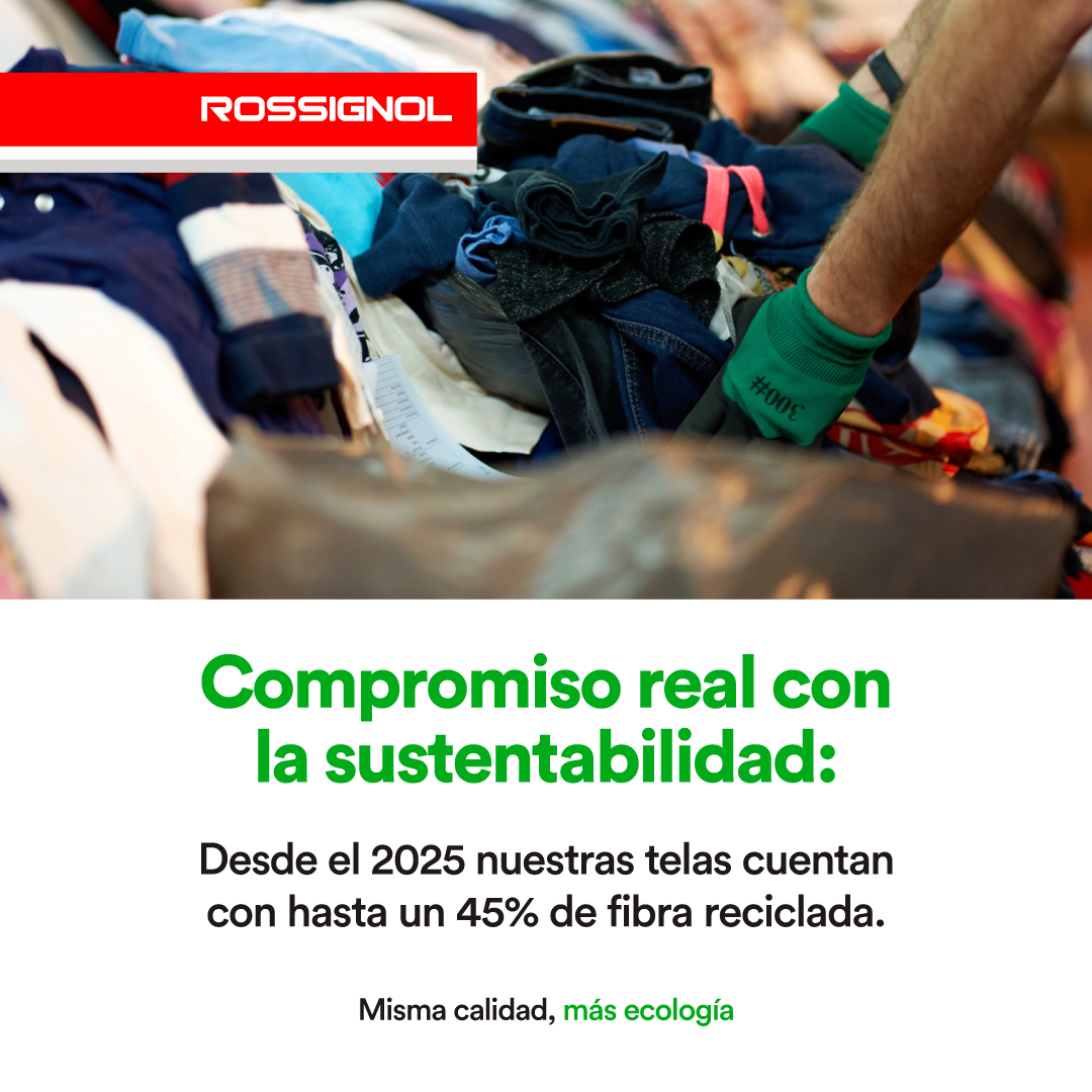 Rossignol apuesta por la sostenibilidad con telas recicladas