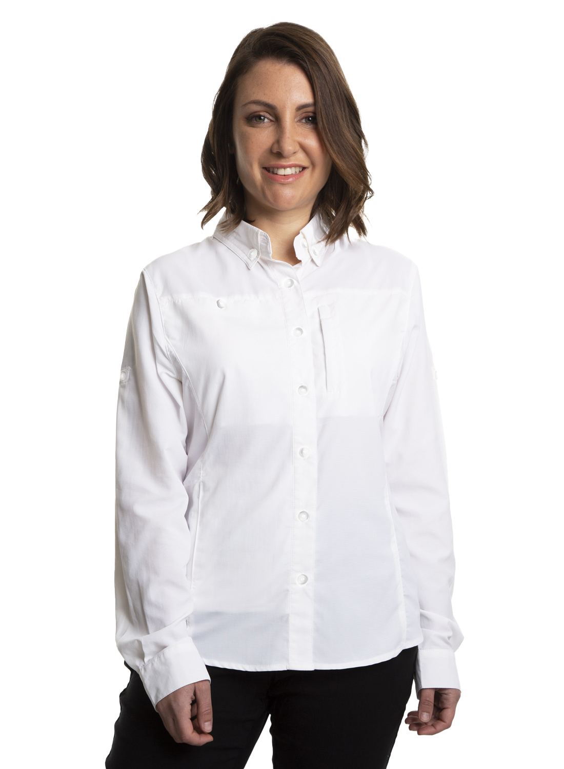camisa blanca outdoor UV