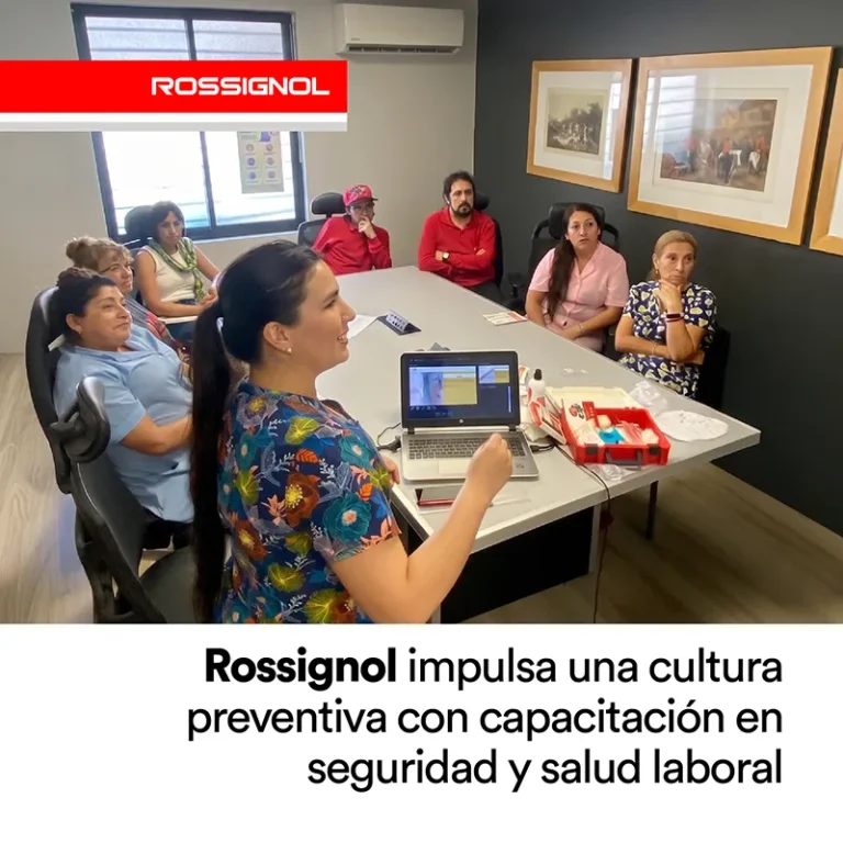 Capacitación en seguridad y salud laboral en Rossignol
